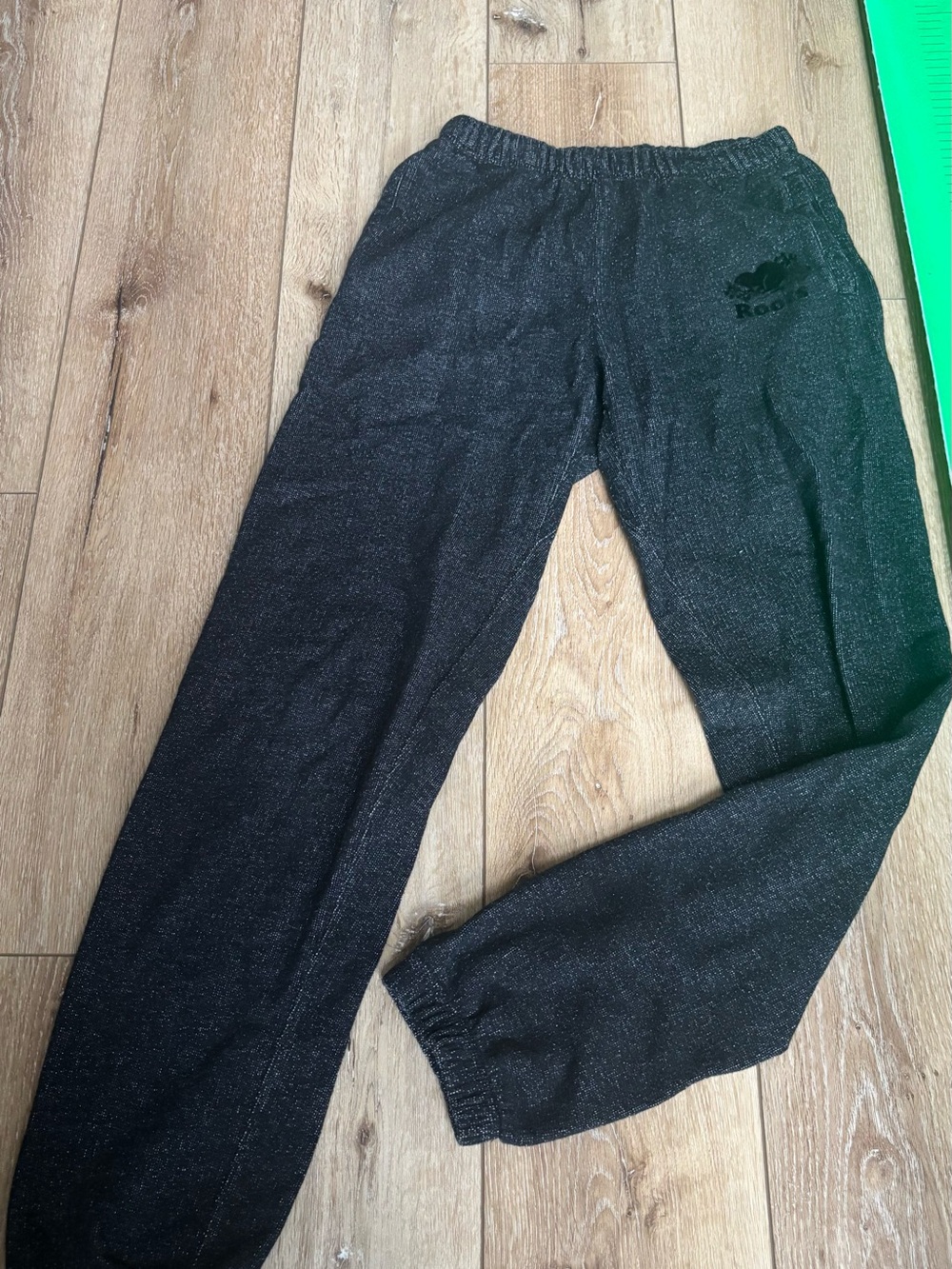 Roots Black Women's Sparkle Jogger Pants